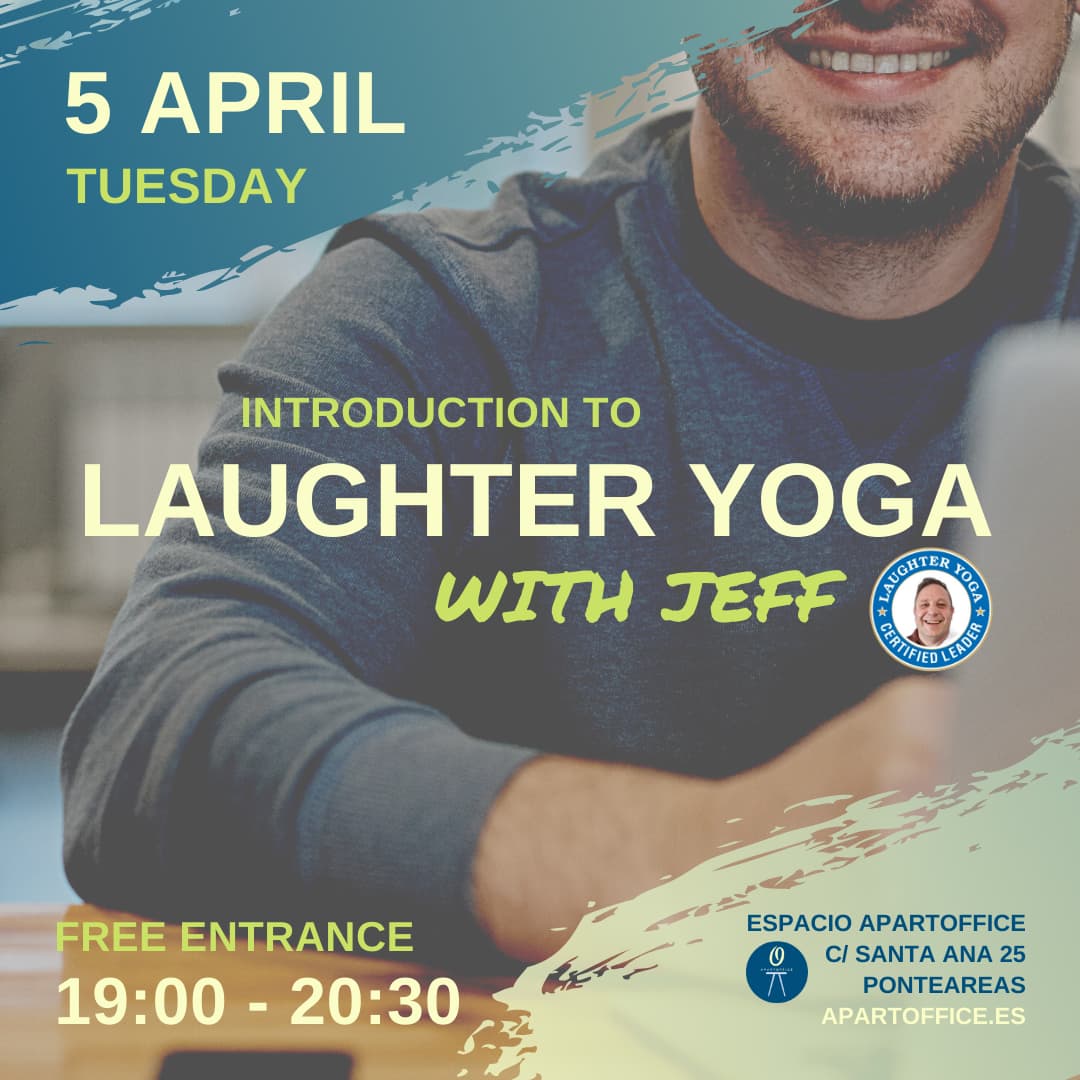 Laughter yoga Ponteareas Galicia espacio coworkingApartOffice