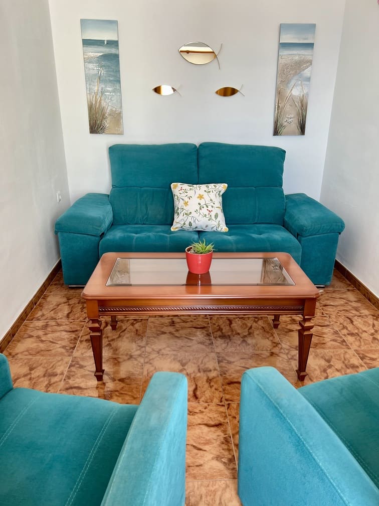 Salon de la casa vacacional en Castell de Ferro